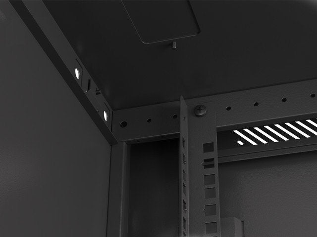 EAN 5901969430172 - Lanberg WF01-6612-00B armario rack 12U Bastidor de pared Negro imagen 6