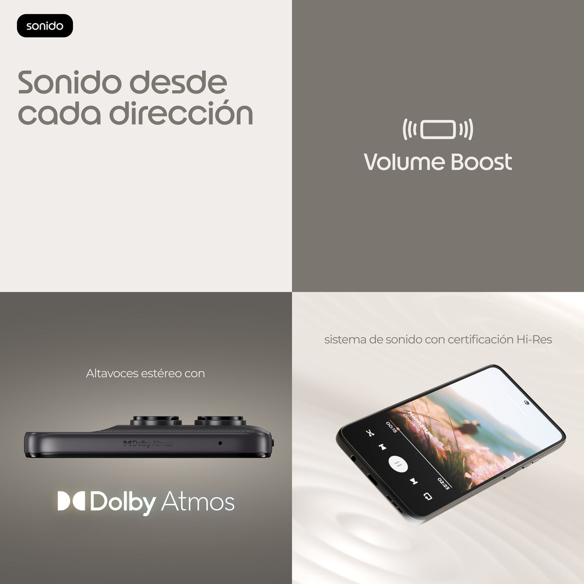 EAN 0840493620640 - Motorola moto g37 16,9 cm (6.67") SIM doble Android 16.0 5G USB Tipo C 4 GB 128 GB 5200 mAh Gris imagen 8