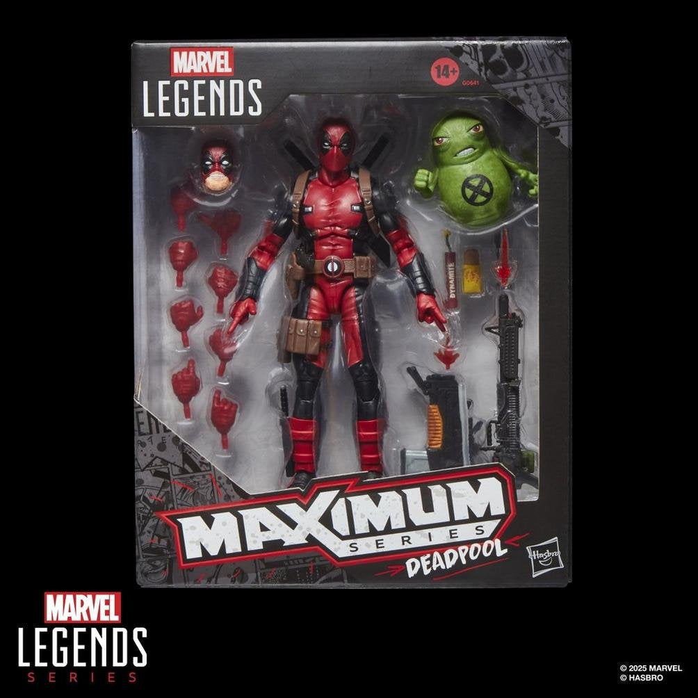 Figura Deadpool Maximun Series Marvel Legends 15cm