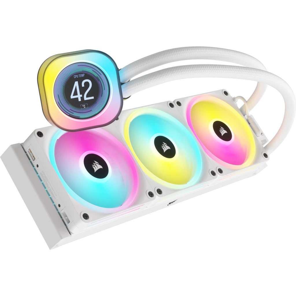 Refrigeración Cooler Corsair Icue H150i Lcd White Cw-9061010-Ww