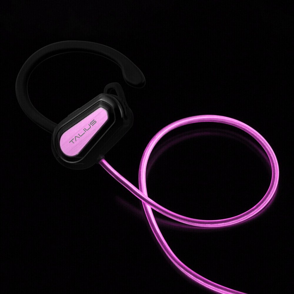 Talius Intrauricular Sport Tal-Ea1004bt Bluetooth Led Pink