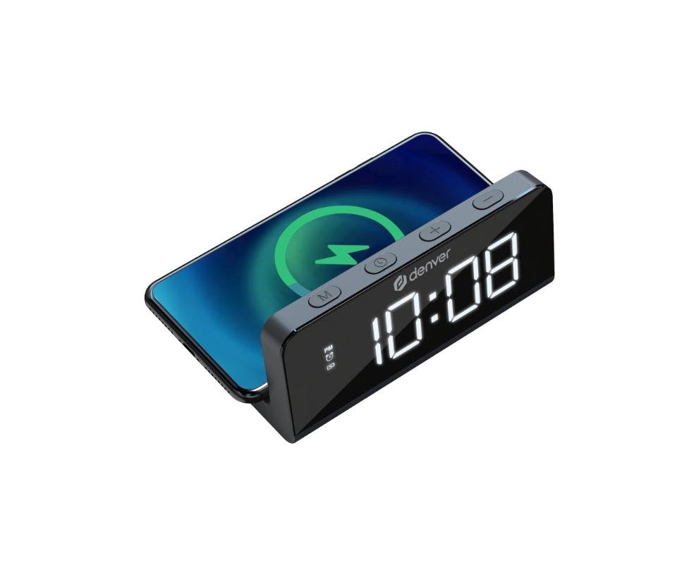 EAN 5706751072994 - Denver ECQ-103MK2 Reloj despertador digital Negro imagen 1