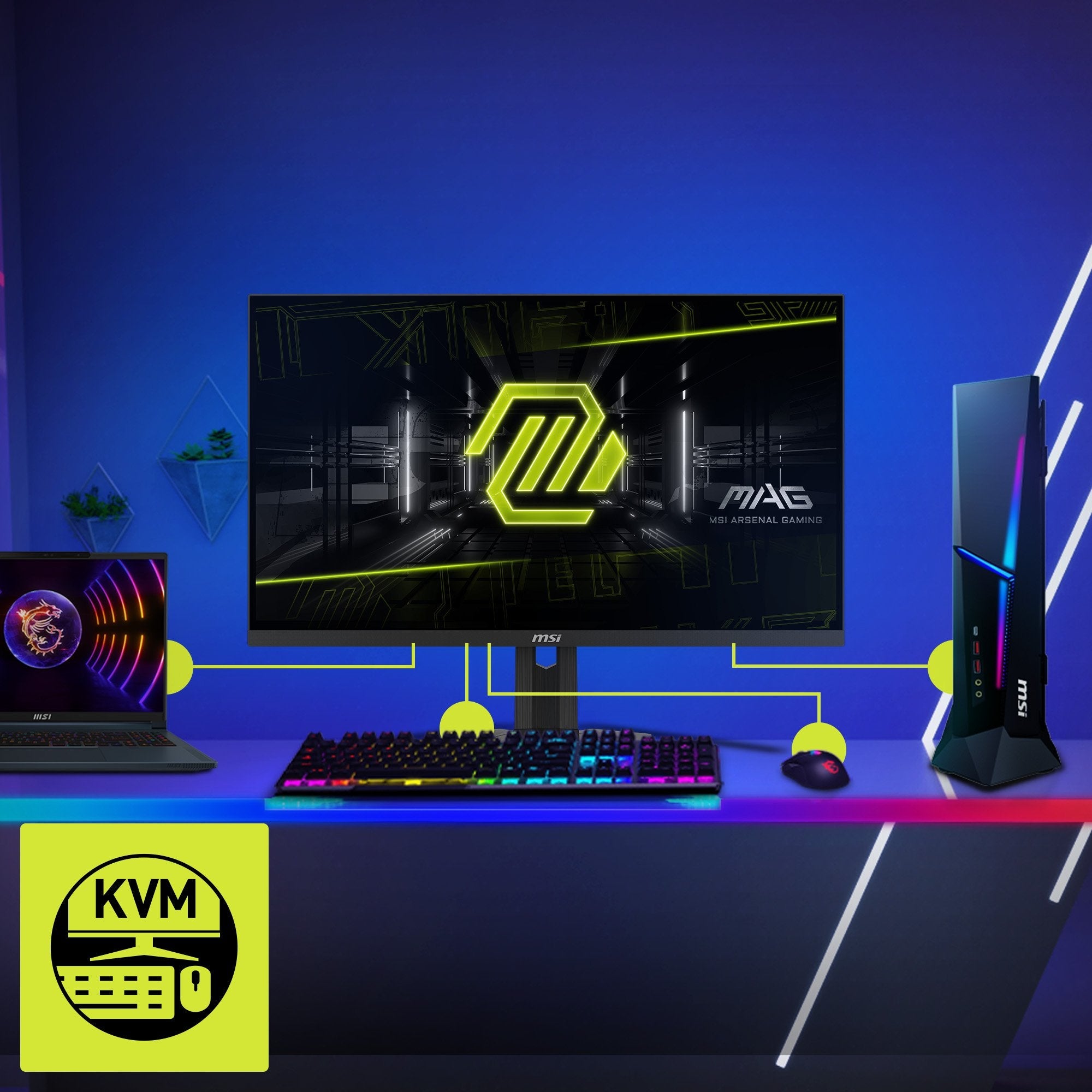 Monitor Gaming Msi Mag 274qrfde Qd E2 (27 Pulgadas), Negro, Wqhd, Rapid Ips, Hdr, Adaptive-Sync, Panel De 180hz 9s6-3cc29h-223