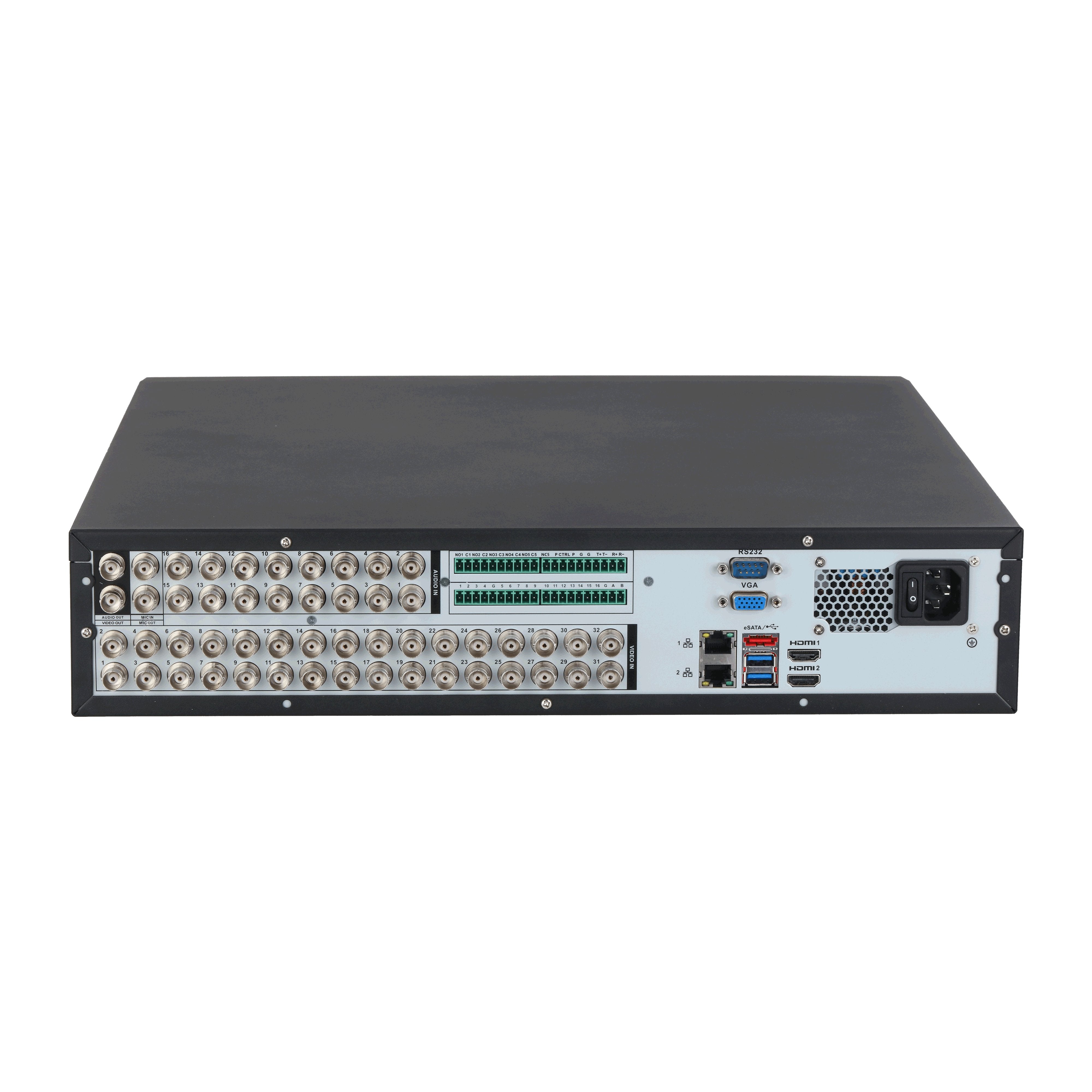 Dahua Xvr5832s-I3 Dvr 5en1 H265 32ch 5m-N@8ips 32ip 8mp 2hdmi 8hdd E/S Ai