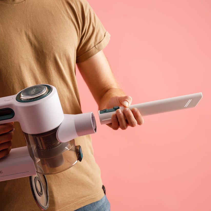 EAN 8433766481141 - Solac AE2505 Aspiradora escoba 2 en 1 Batería Secar HEPA Sin bolsa Blanco imagen 6