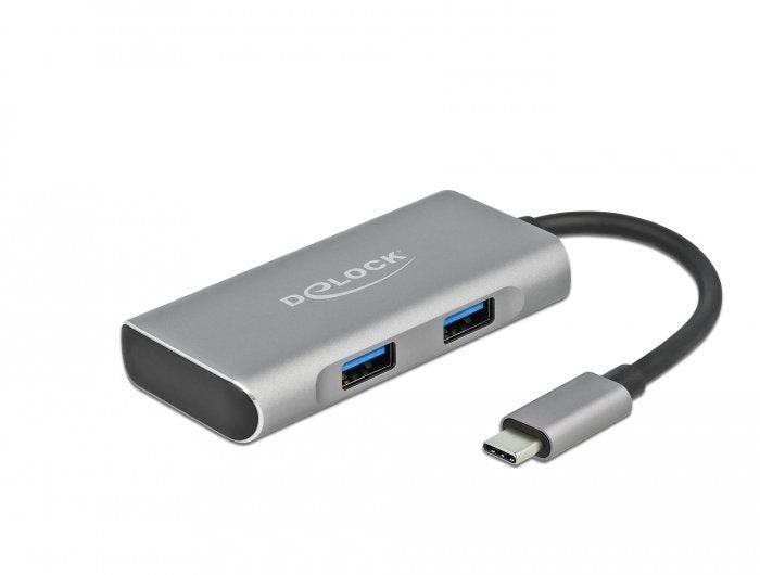 Delock Hub Usb Tipo-C -> 3 X Usb-A +1 X Usb Tipo-C