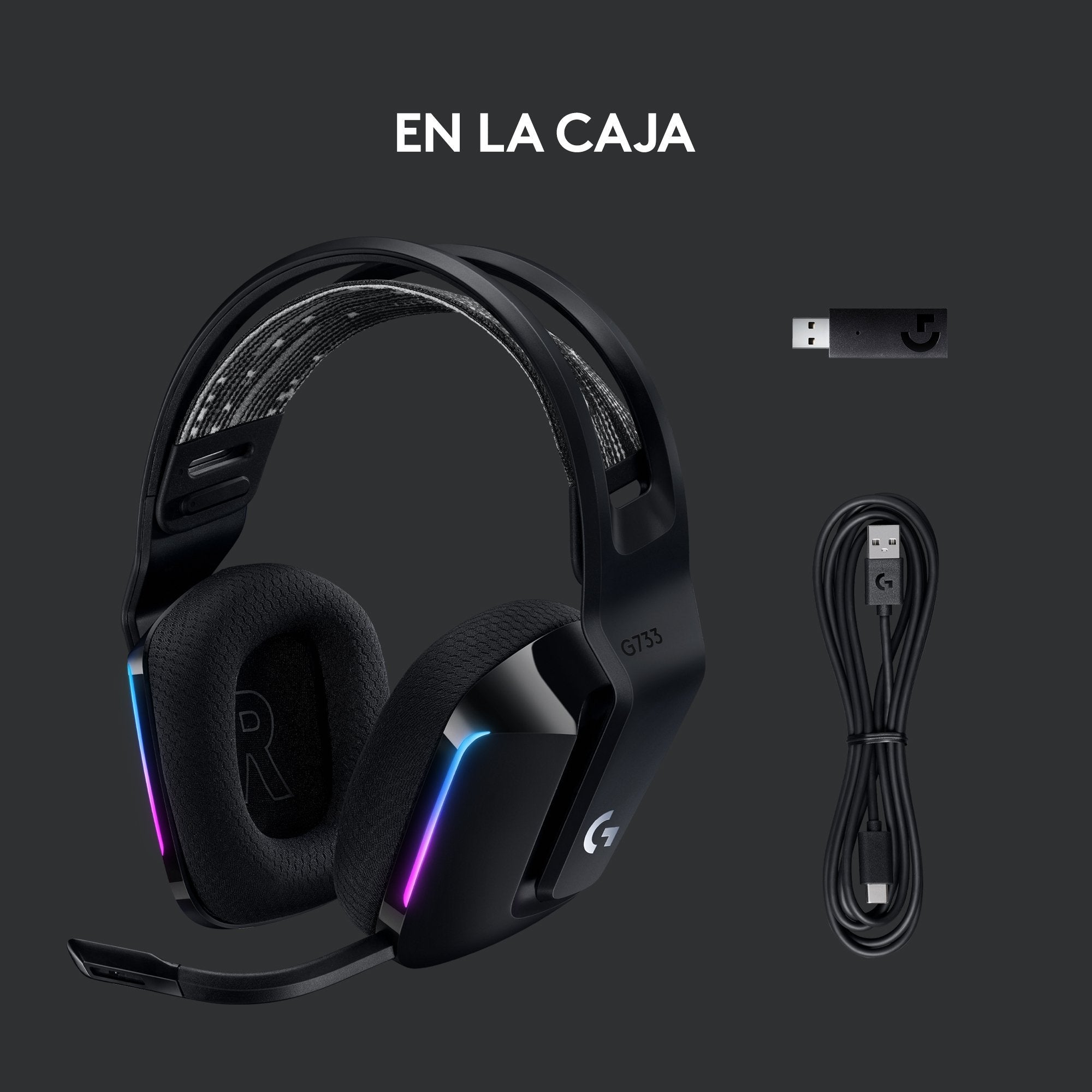 EAN 5099206088719 - Logitech G 981-000864 auricular y casco Auriculares Inalámbrico Diadema Juego Negro imagen 11