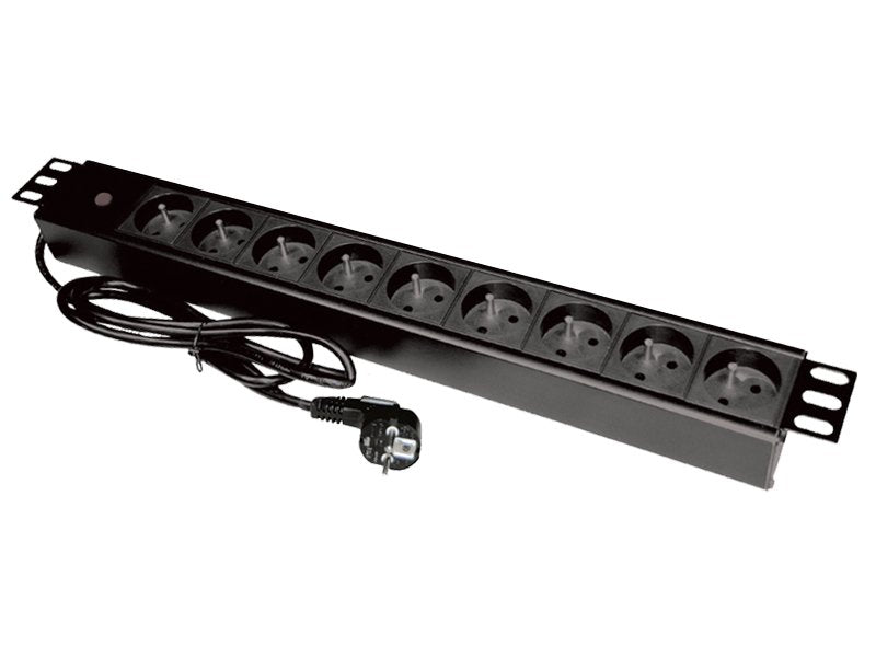 EAN 5901738552203 - Alantec PZ09 base múltiple 1,8 m 9 salidas AC Interior Negro imagen 1