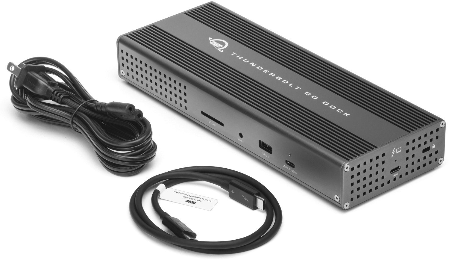 EAN 810100980771 - OWC Thunderbolt Go Dock Acoplamiento Thunderbolt 4 Gris imagen 7