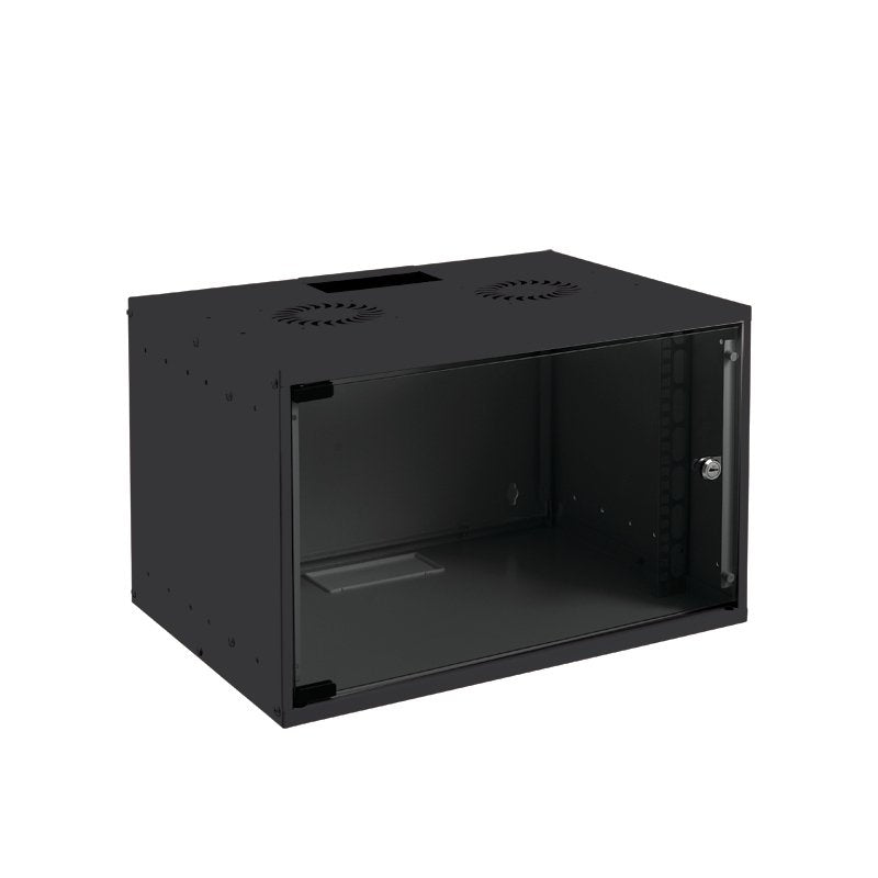Logon Rum12u40mnbl Armario Rack 12u Bastidor De Pared Negro