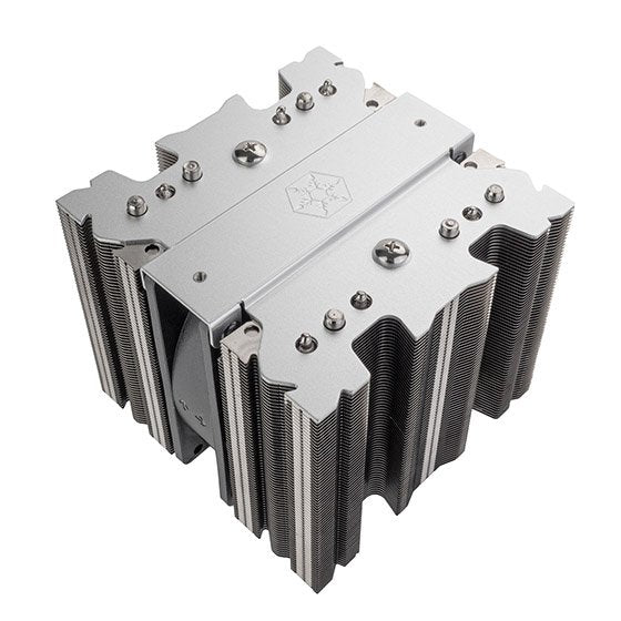 Disipador De Cpu Silverstone Sst-Xed120s Aluminio/Negro, 120 Mm