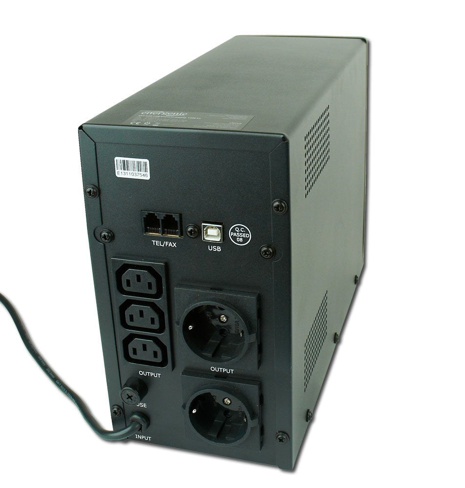 EAN 8716309080873 - Gembird EG-UPS-033 sistema de alimentación ininterrumpida (UPS) Línea interactiva 1,2 kVA 720 W 3 salidas imagen 3