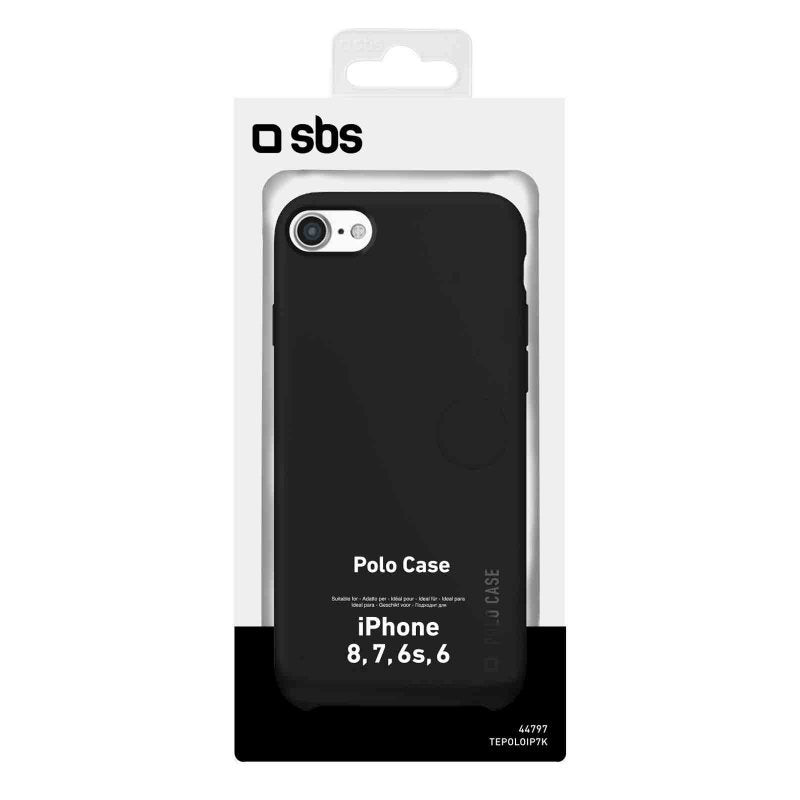 Sbs Funda Polo Negra Para Iphone 8/7/6s/6