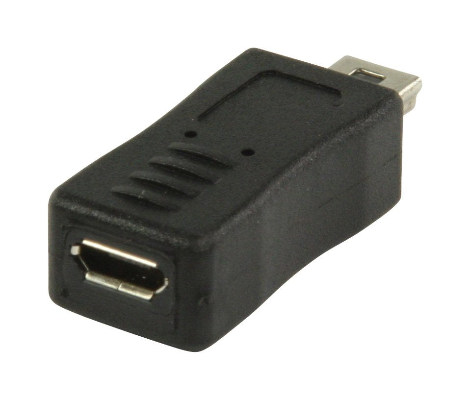 Adaptador Usb 2.0 De Micro Usb B Hembra A Mini Usb De 5 Pines Macho