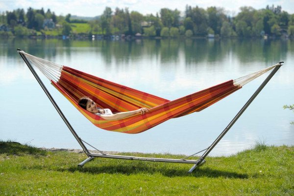 EAN 4030454004107 - AMAZONAS AZ-4028000 soporte de hamaca 3800 mm Acero lacado con pintura electrostática imagen 2