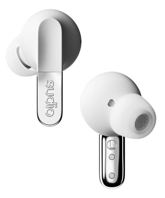 Sudio N3 Pro True Wireless Earbuds, White