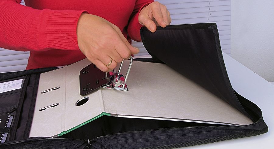 EAN 4003801790879 - Wedo 58 601 organizador personal Plástico, Poliéster Negro imagen 4