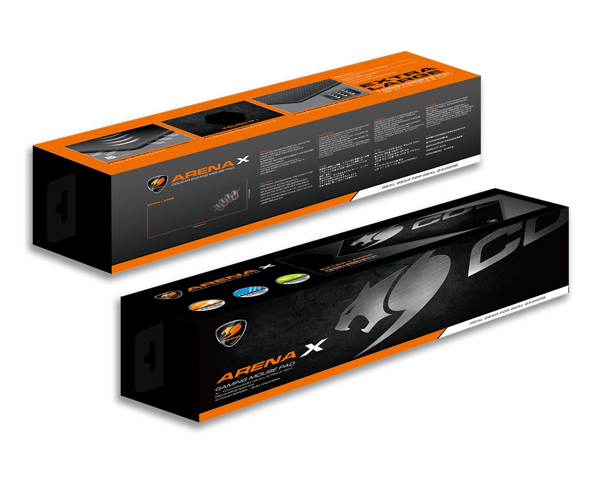 EAN 4715302442828 - COUGAR CGR-ARENA-X Alfombrilla de ratón para juegos Negro imagen 6