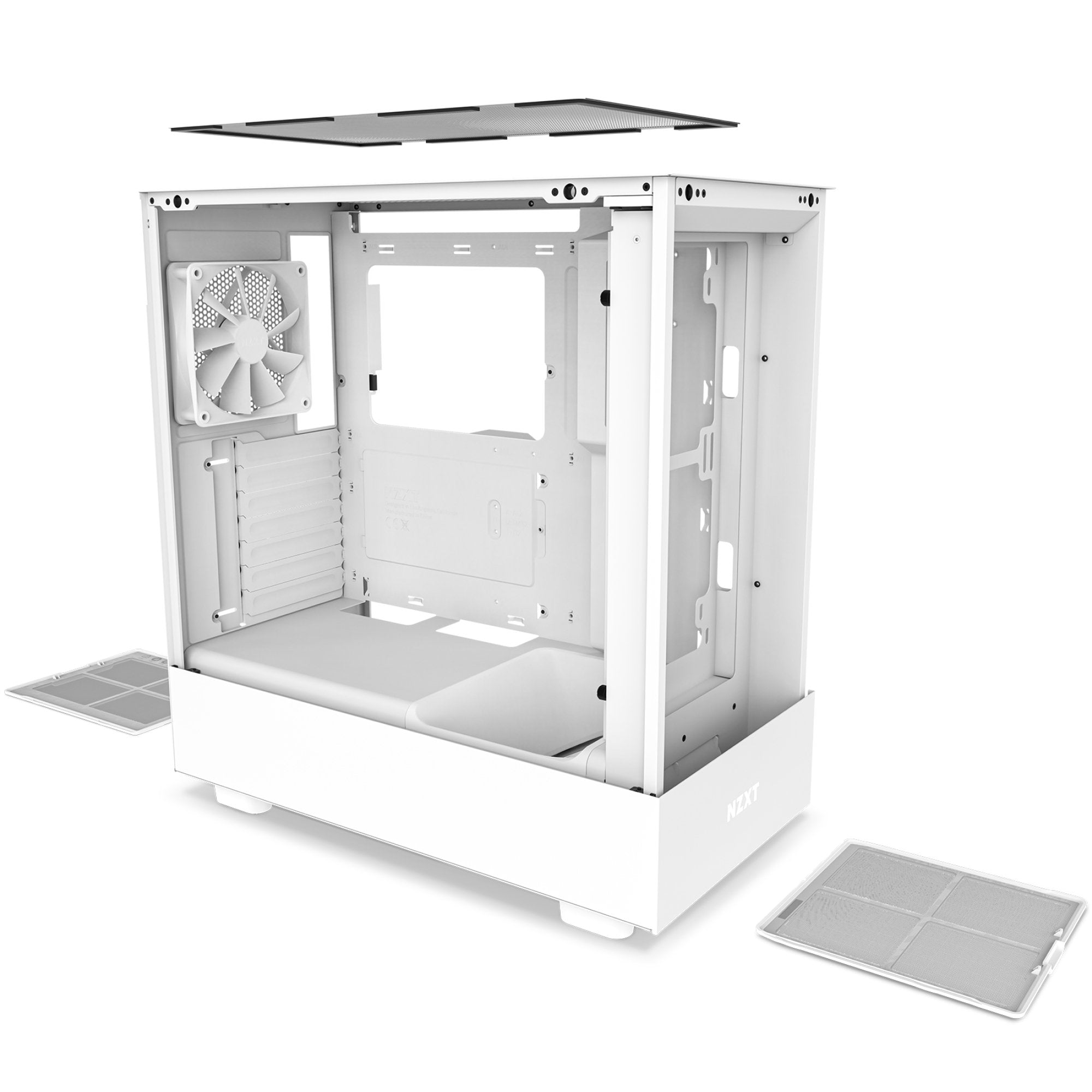 EAN 5056547202341 - NZXT H5 Flow Midi Tower Blanco imagen 5