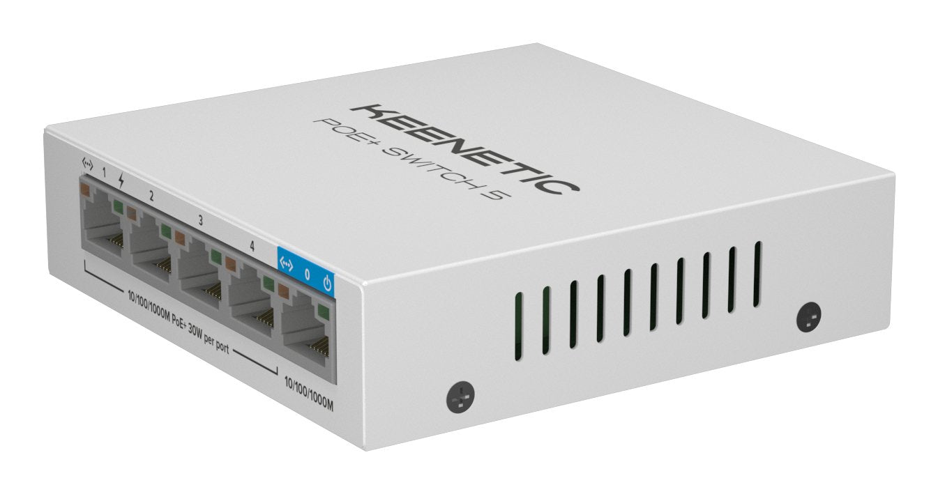 EAN 4897082921769 - Keenetic PoE+ Switch 5 (KN-4610) No administrado Gigabit Ethernet (10/100/1000) Energía sobre Ethernet (P imagen 3