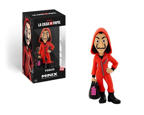 Figura Minix Tokio La Casa De Papel 12cm