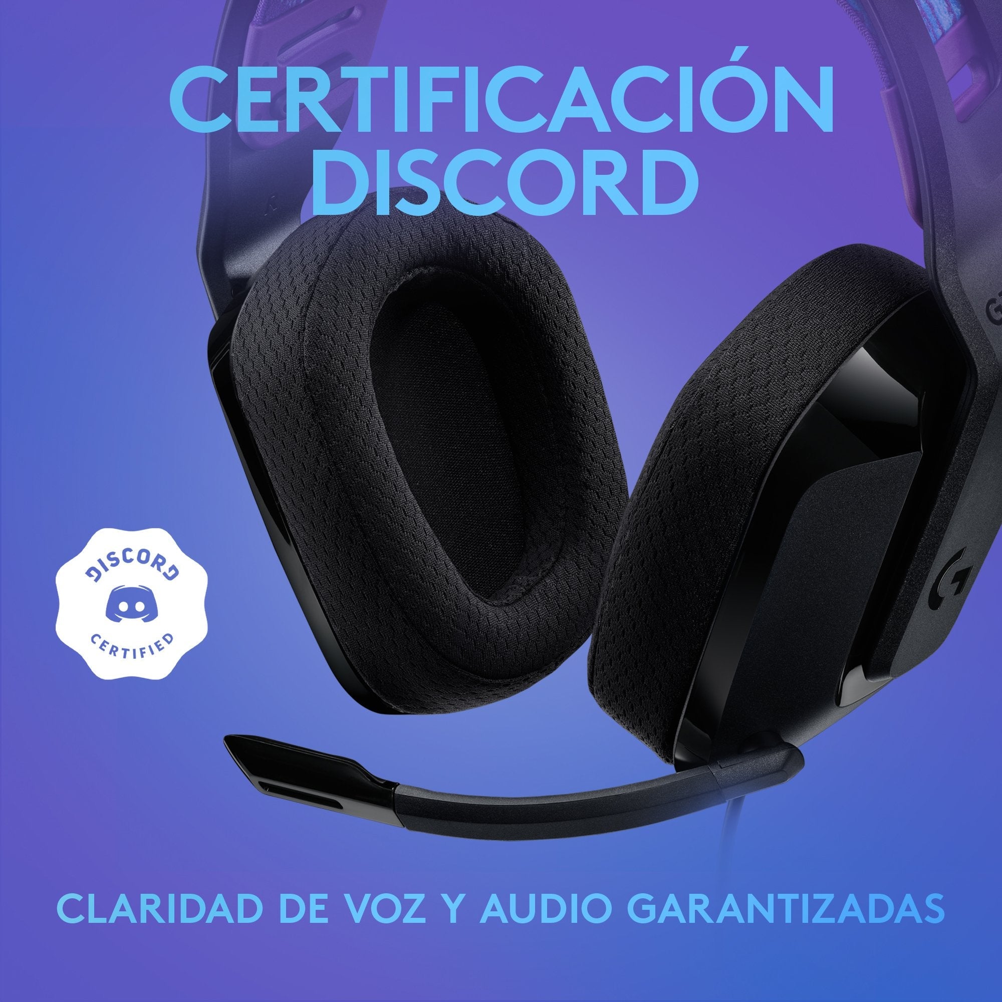 Auriculares Gaming Con Micrófono Logitech G335 Jack 3.5 Negros