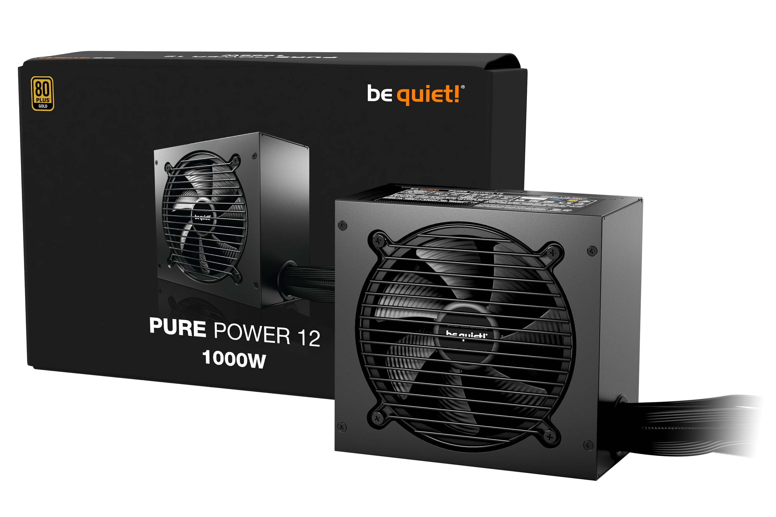 EAN 4260052191200 - be quiet! PURE POWER 12 1000W unidad de fuente de alimentación 20+4 pin ATX ATX Negro imagen 3