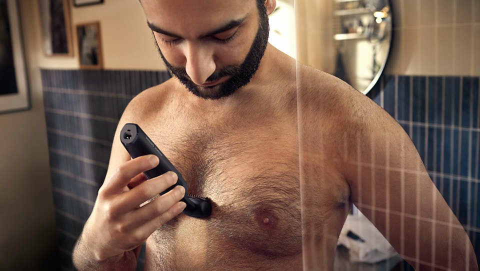 EAN 8720689020510 - Philips BODYGROOM Series 3000 BG3017/01 afeitadora corporal Negro, Gris imagen 3