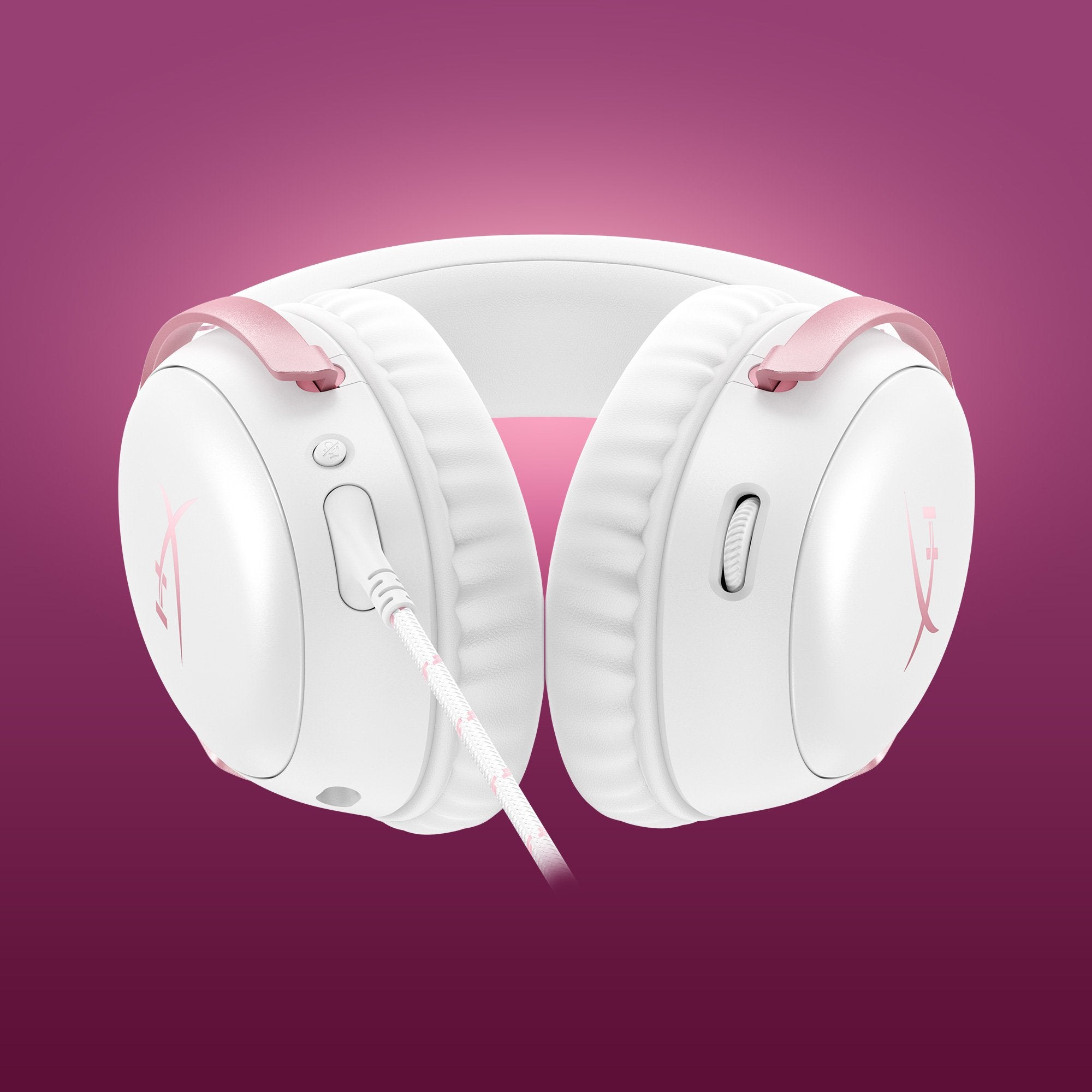 EAN 198122306930 - HyperX Cloud III White/Pink Gaming Headset Alámbrico Diadema Juego Rosa, Blanco imagen 4