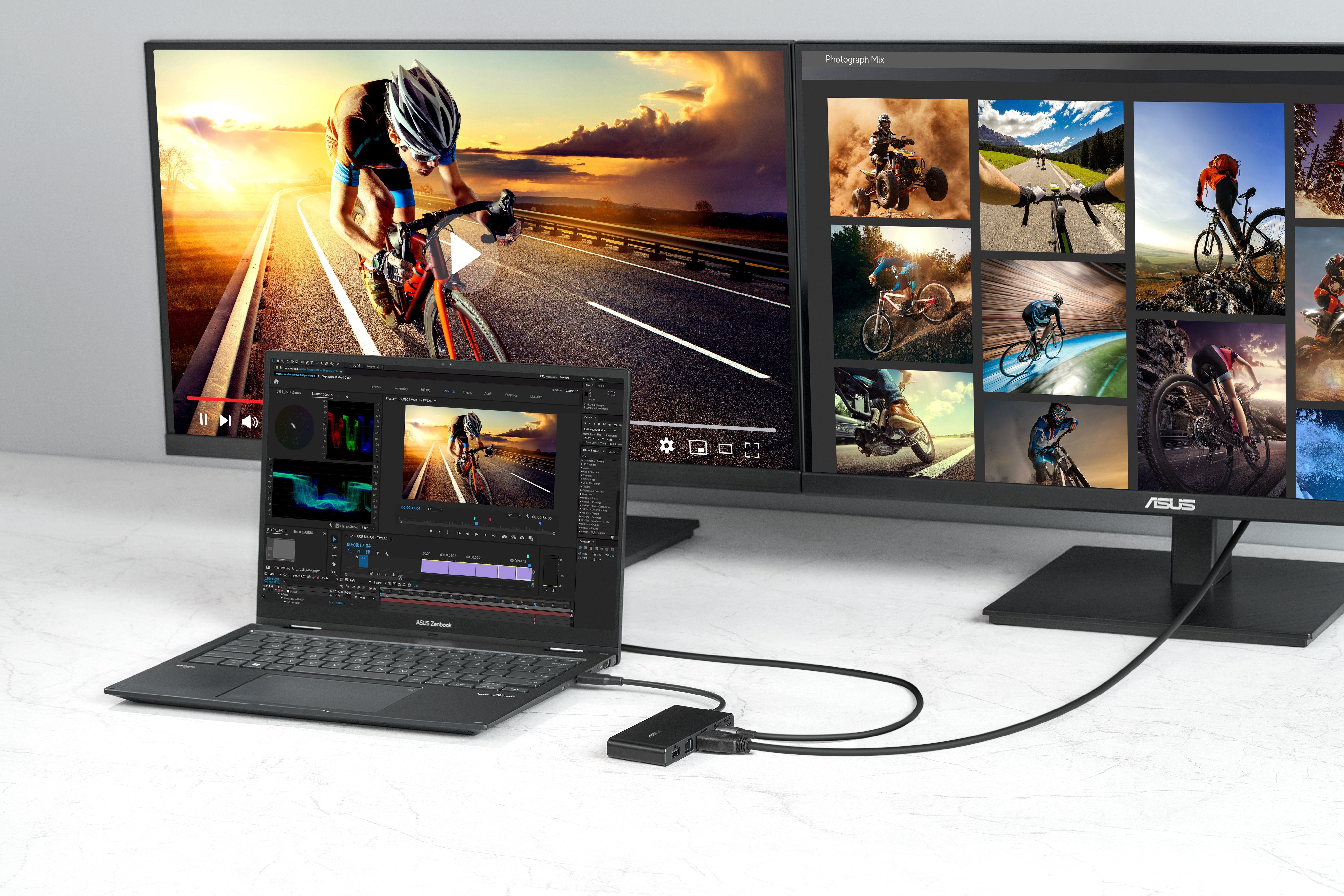 Dc201 Dual 4k Usb-C Dock/Ww