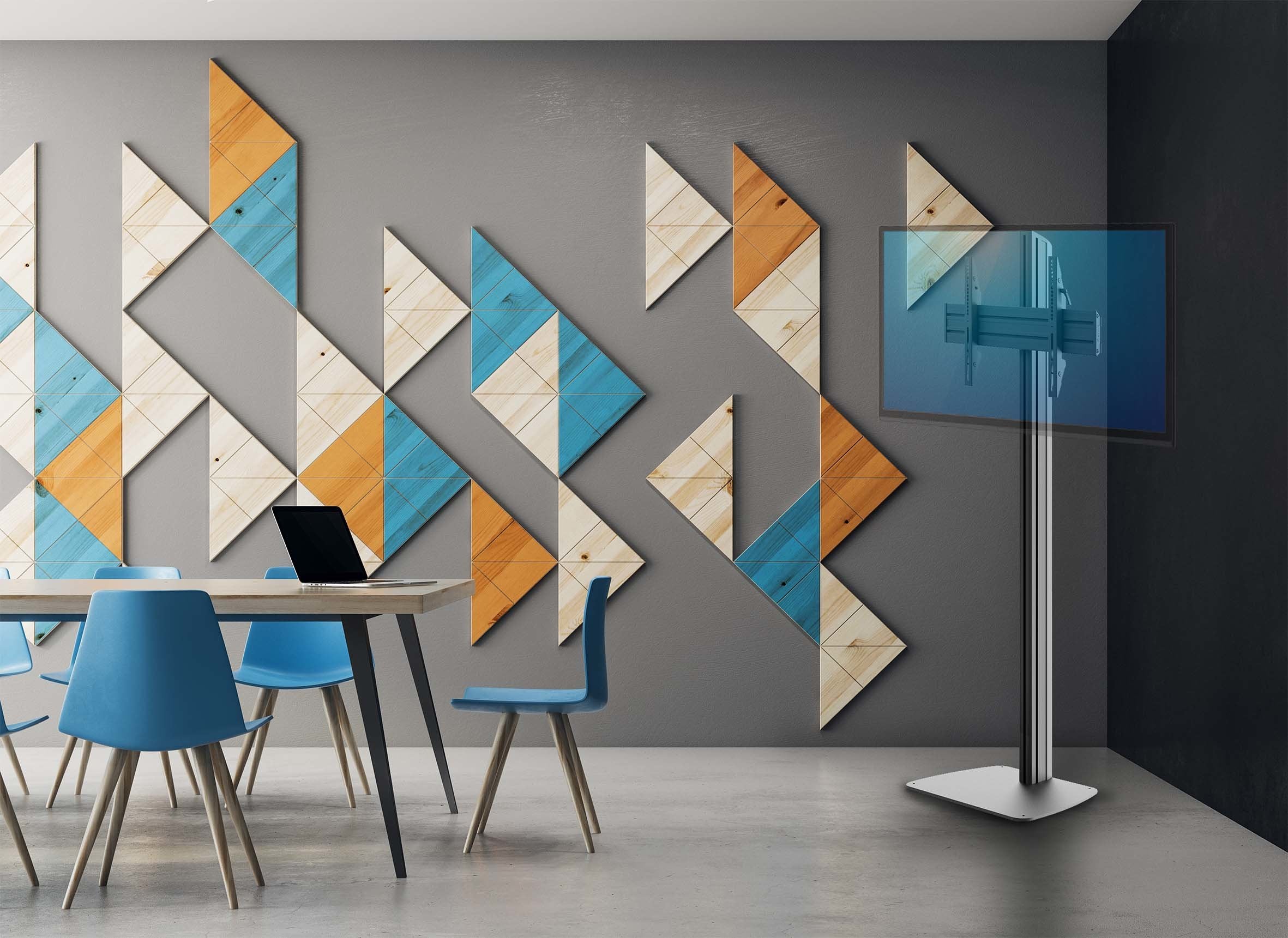 EAN 5902841138858 - Edbak STDV100 soporte para monitor 190,5 cm (75") Piso Negro imagen 2