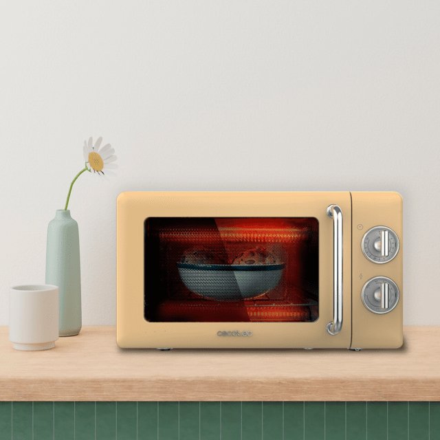 EAN 8435484017084 - Cecotec 01708 microondas Beige, Acero inoxidable Microondas con grill Encimera 20 L 700 W imagen 4