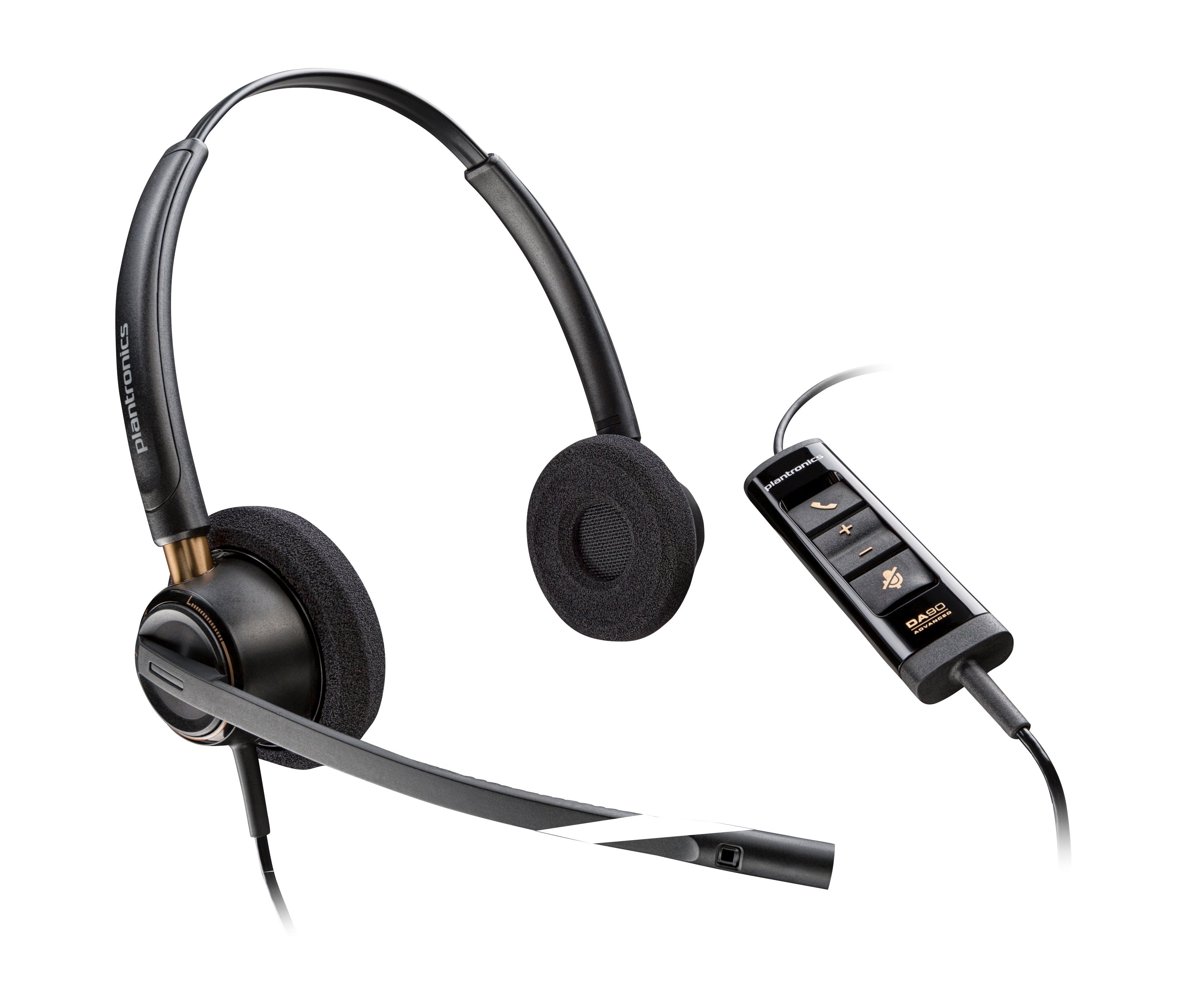 EAN 0197029632906 - Poly EncorePro 525 USB-A Stereo Headset Auriculares Alámbrico Diadema Llamadas/Música Negro imagen 1