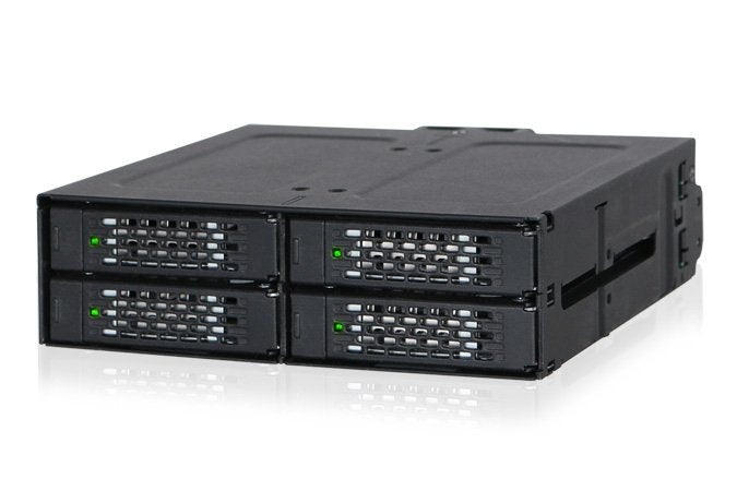 Icy Dock Mb607sp-B Panel Bahía Disco Duro 13,3 Cm (5.25") Funda De Disco Duro Negro