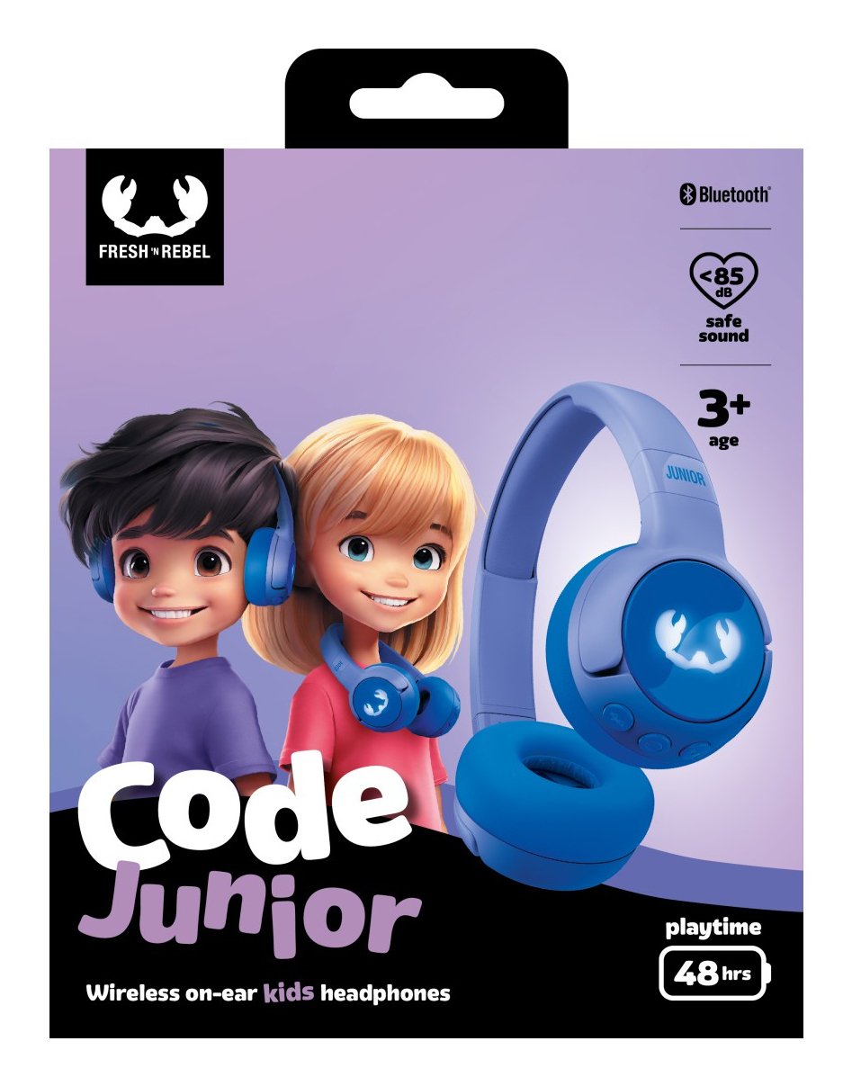 Auriculares Fresh'N Rebel Code Junior Inalambrico Groovy Galaxy