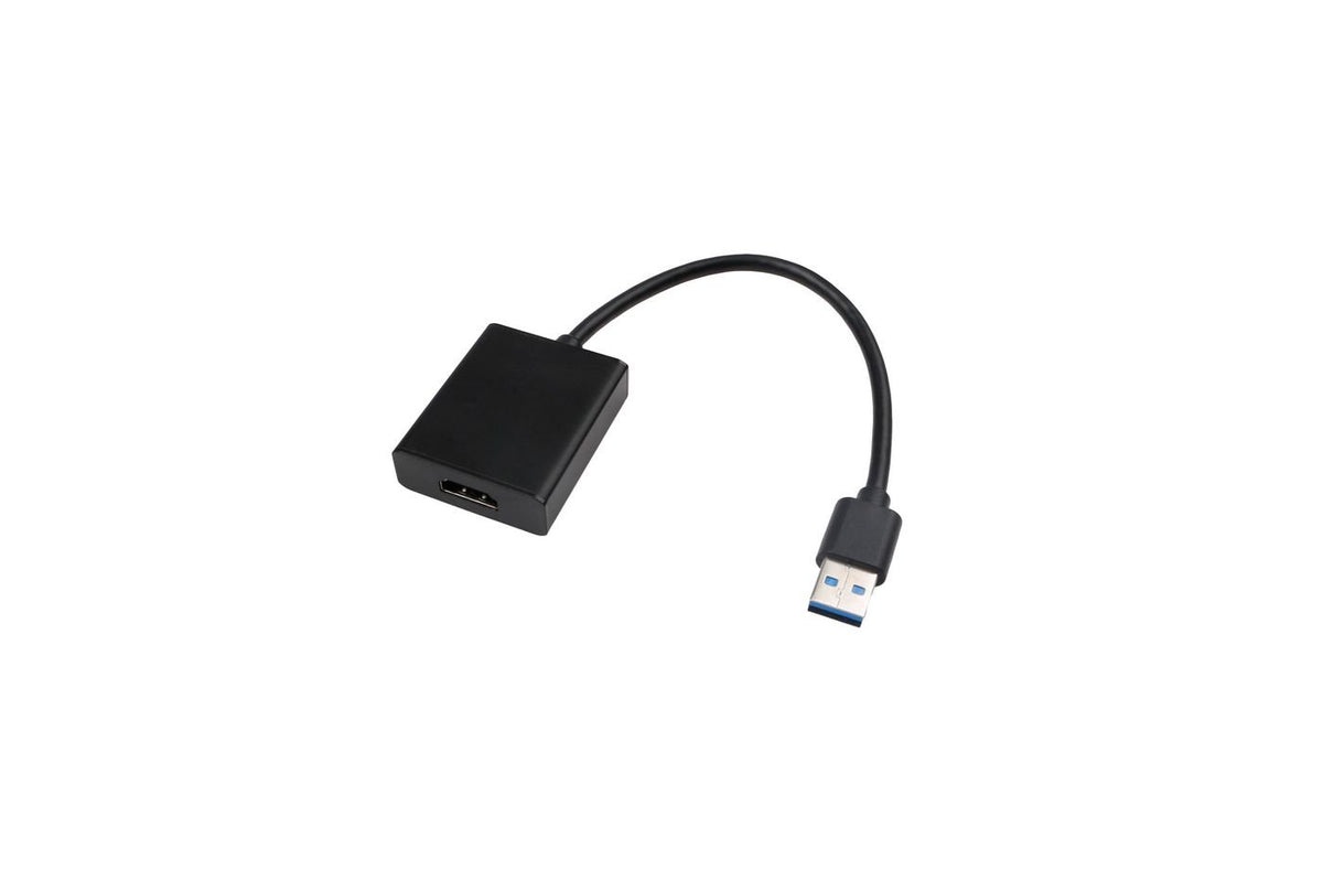 EAN 5704174259732 - Microconnect MC-USB3.0HDMI adaptador de cable de vídeo 0,15 m HDMI tipo A (Estándar) Negro imagen 1