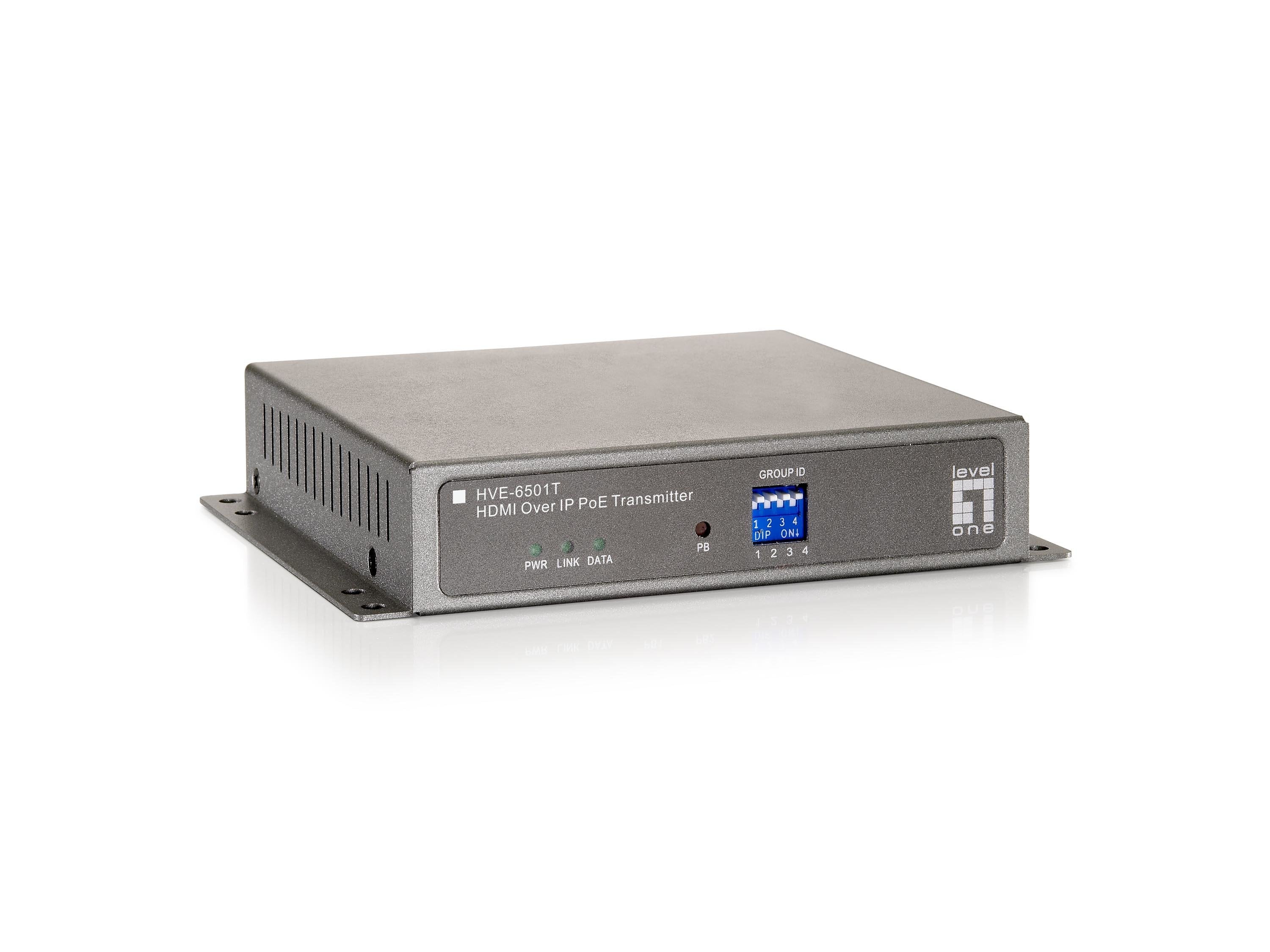 Transmisor Hdmi Sobre Ip Rj45 Level One Poe 1080p