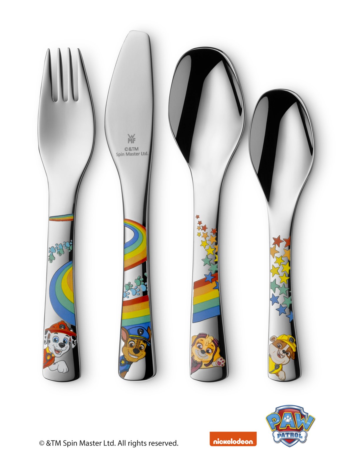 EAN 4000530730053 - WMF 12.8808.6040 cubierto para niños Conjunto de cubiertos infantiles Multicolor, Acero inoxidable Acero imagen 1