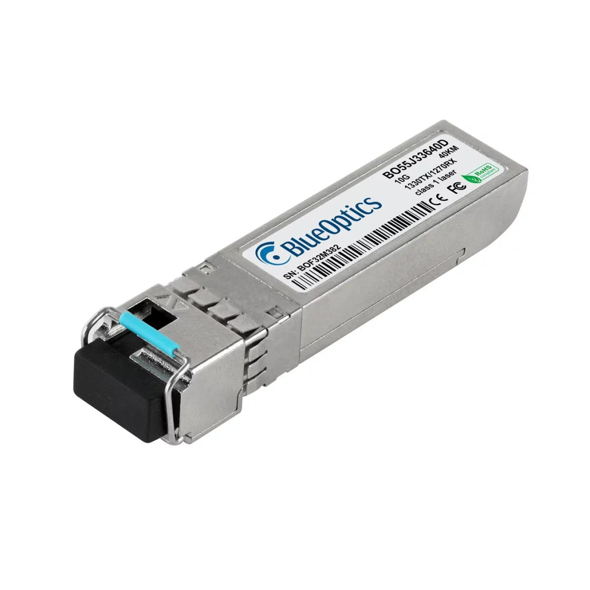 Blueoptics Calix 100-01511 Blueoptics Bo35j15640d Sfp+ Transceiver, 10gbase-Er, Singlemode Fiber, 1550nm, 40km