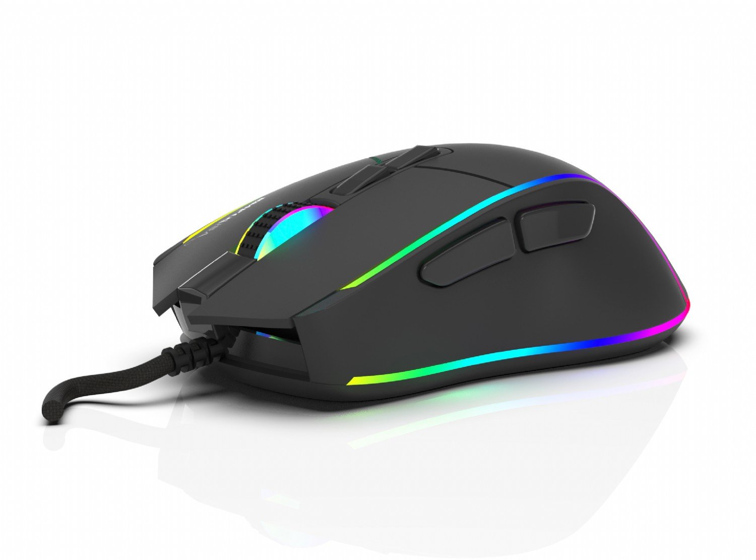 Raton Inca Img-Gt16 6400 Dpi, Rgb, 7 Tamen, Usb, Negro Retail