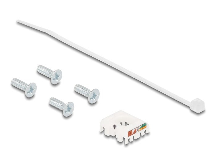 Delock 67064 Conector Rj45 Tipo-D Empotrado Con Conexión Lsa Cat.6a Stp Metal