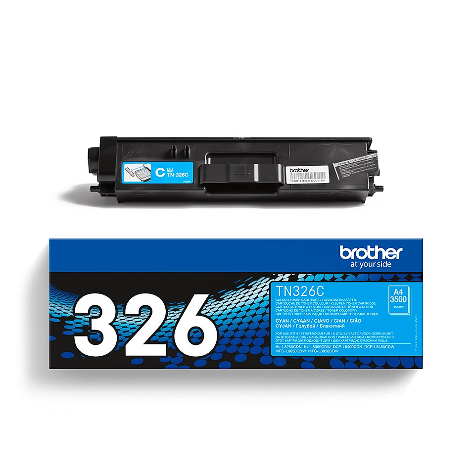 EAN 4977766735025 - Brother TN-326C cartucho de tóner 1 pieza(s) Original Cian imagen 4