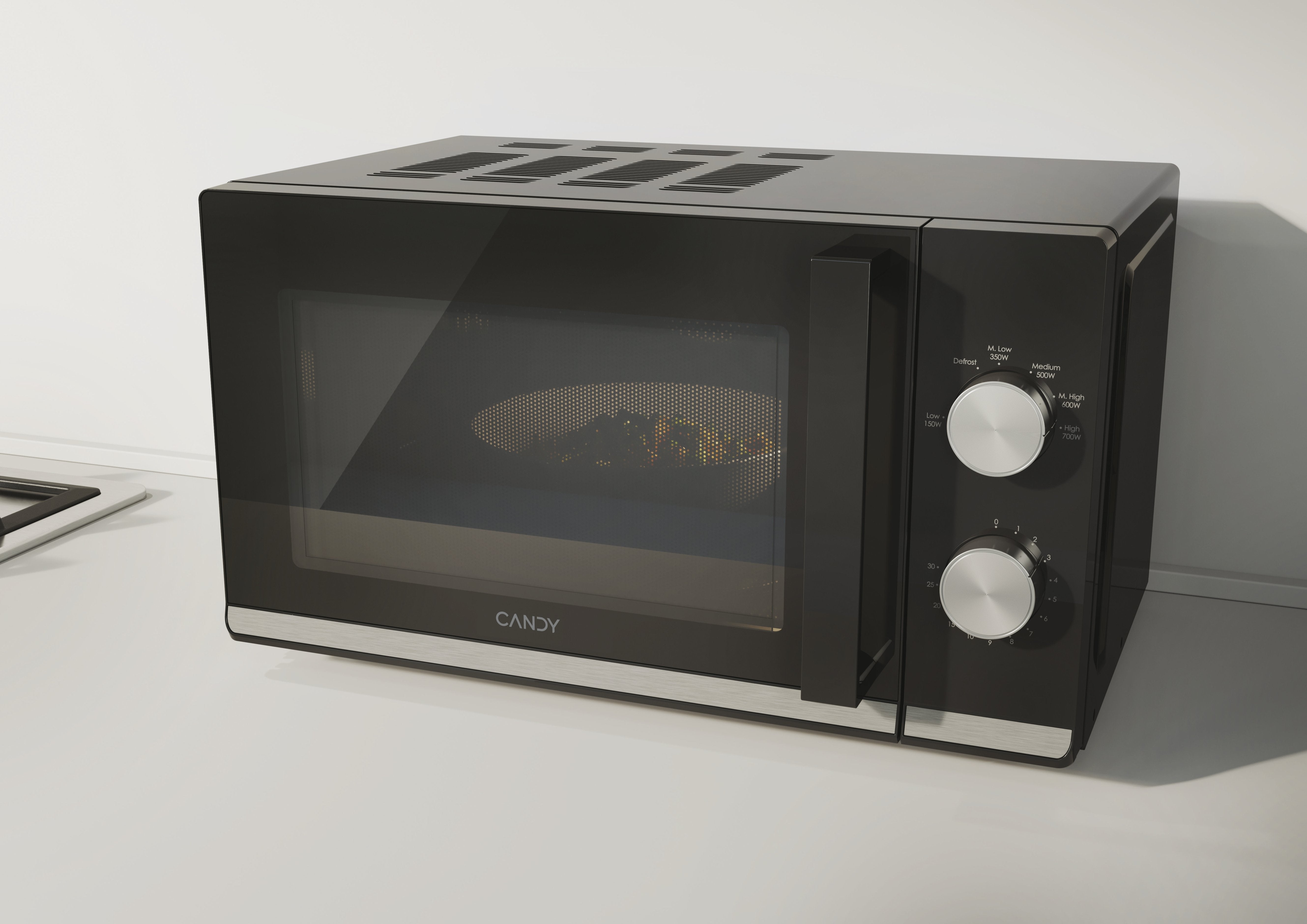 EAN 8059019042060 - Candy Moderna CMW20TNMB Negro Solo microondas Encimera 20 L 700 W imagen 3