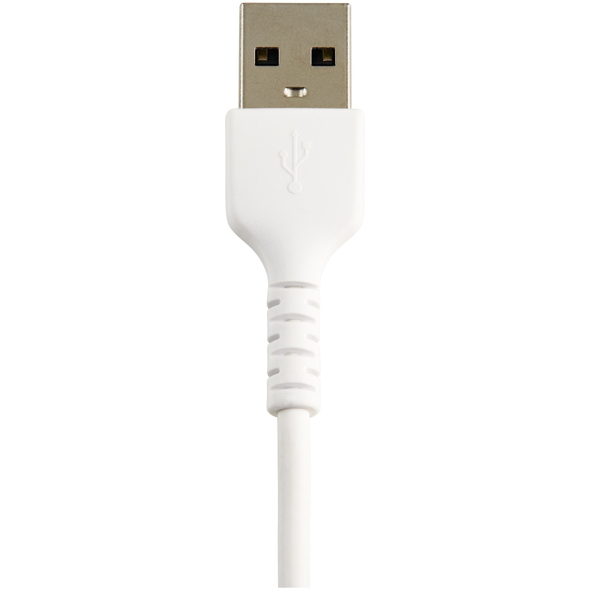 Startech.Com Cable Resistente Usb-A A Lightning De 15 Cm Blanco - Cable De Sincronización Y Carga Usb Tipo A A Lightning Con Fibra De Aramida Resistente - Certificado Mfi De Apple - Para Ipad/Iphone 12