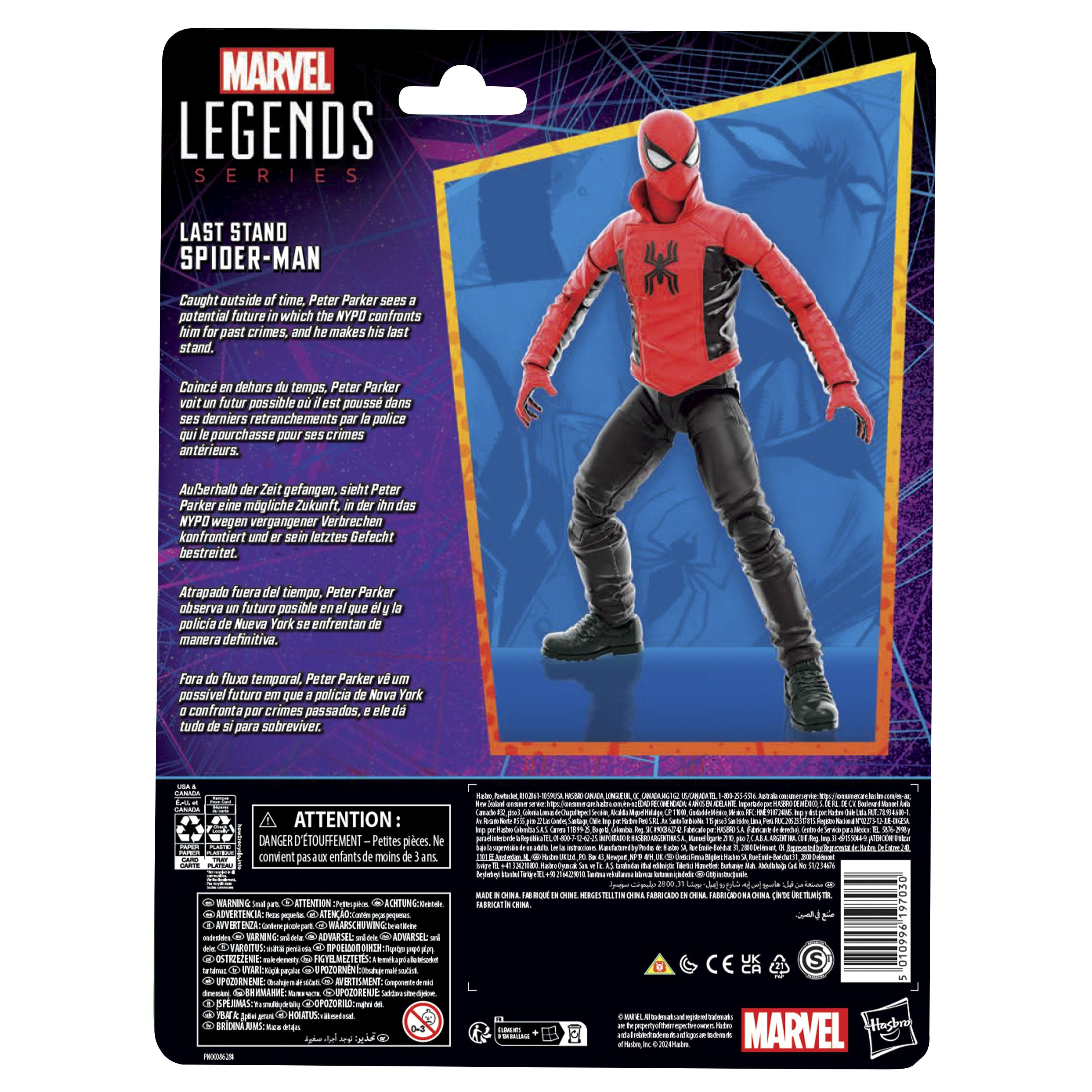 Figura Hasbro Marvel Legends Series Last Stand Spider Man