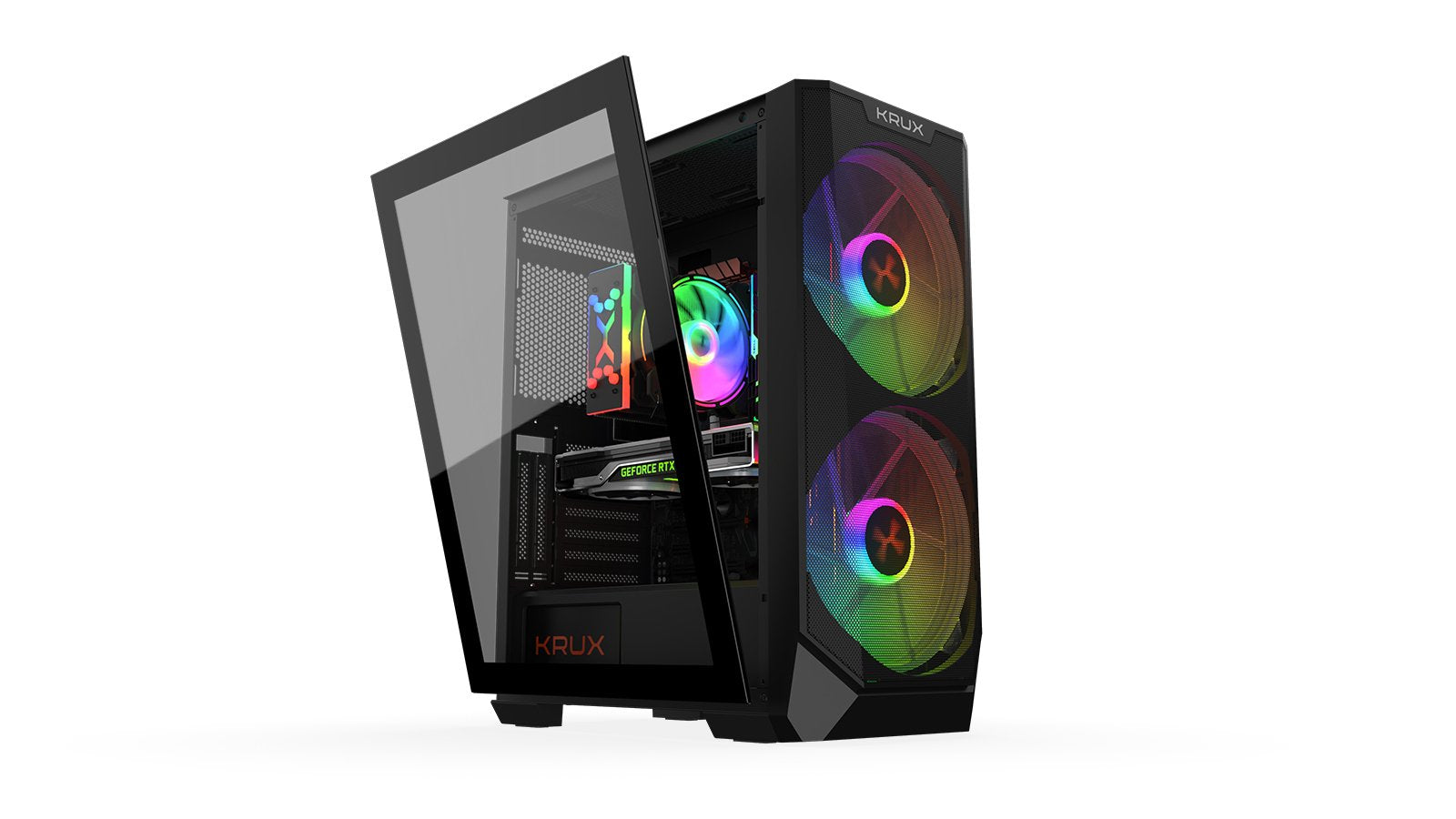 Caja Pc Gaming Krux Vortex Atx Ventana Lateral