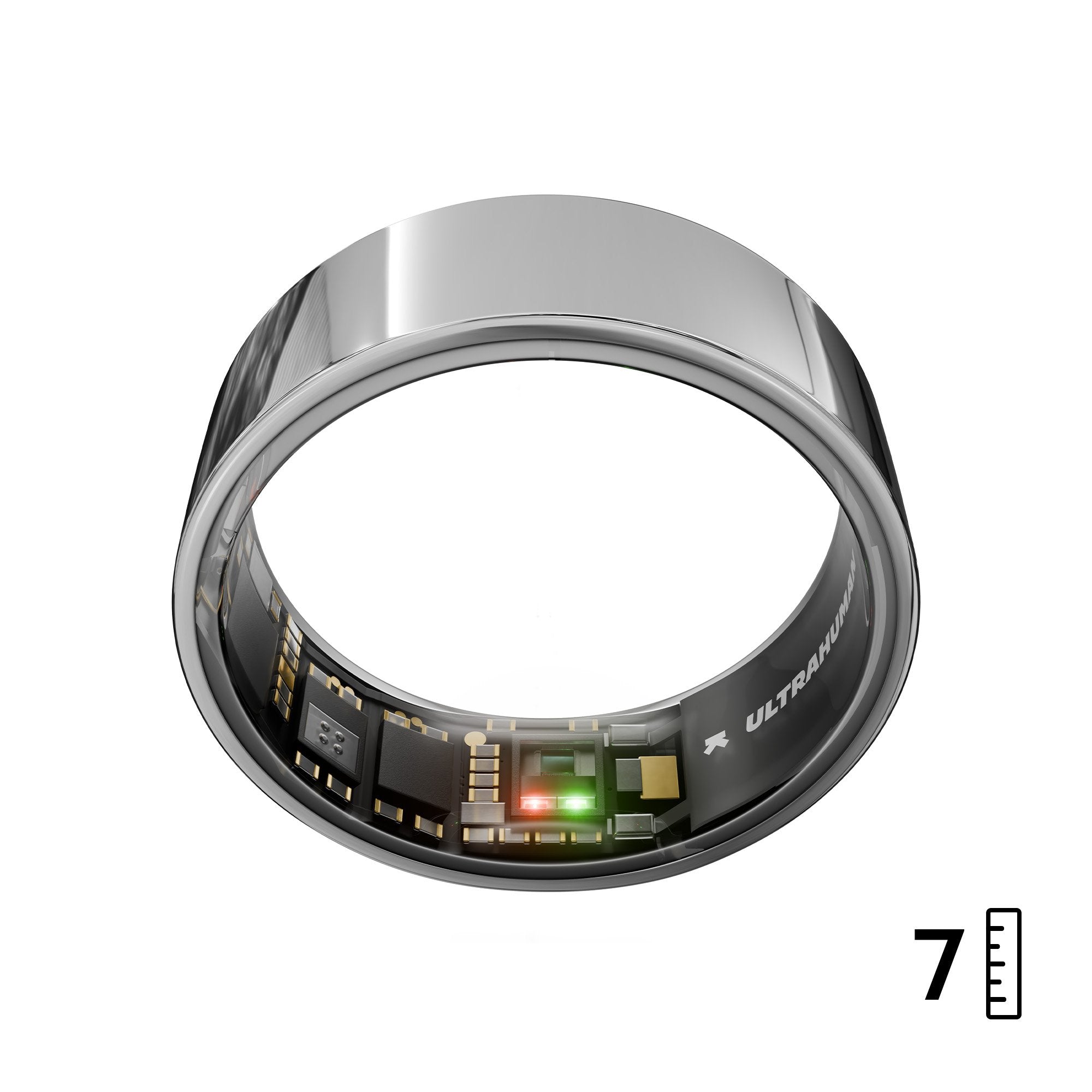 Ultrahuman Ring Air Silver Size 7