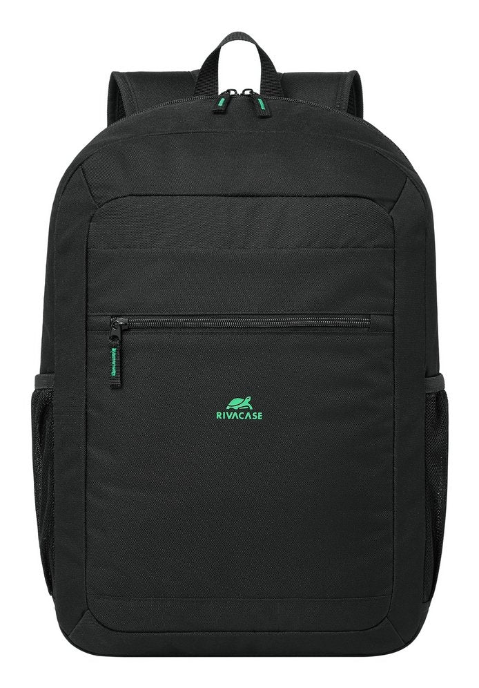 EAN 4260709015569 - Rivacase Gremio mochila City backpack Negro Poliéster, Tereftalato de polietileno reciclado (rPET) imagen 1