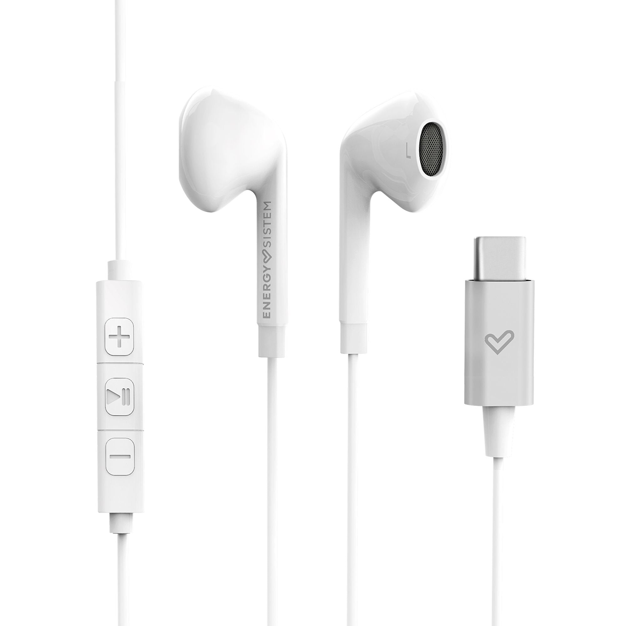 Earphones Smart 2 Type C White