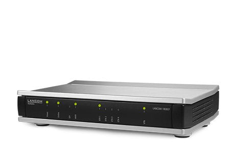 Lancom Systems 1800ef Router Gigabit Ethernet Negro, Plata